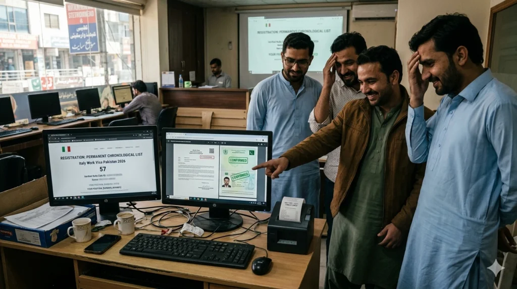Applicants in Pakistan now benefit from a fair, chronological queue for the Italy work visa Pakistan 2026.
